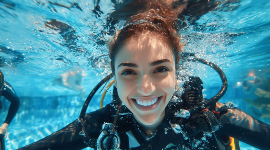 woman-in-pool-diving
